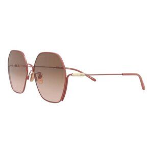 Chloé Womens Round/Oval Pink Pink Brown Fashion Designer Eyewear